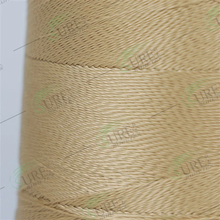 100% Para-Aramid Filament Sewing Thread 1000D/2 high quality