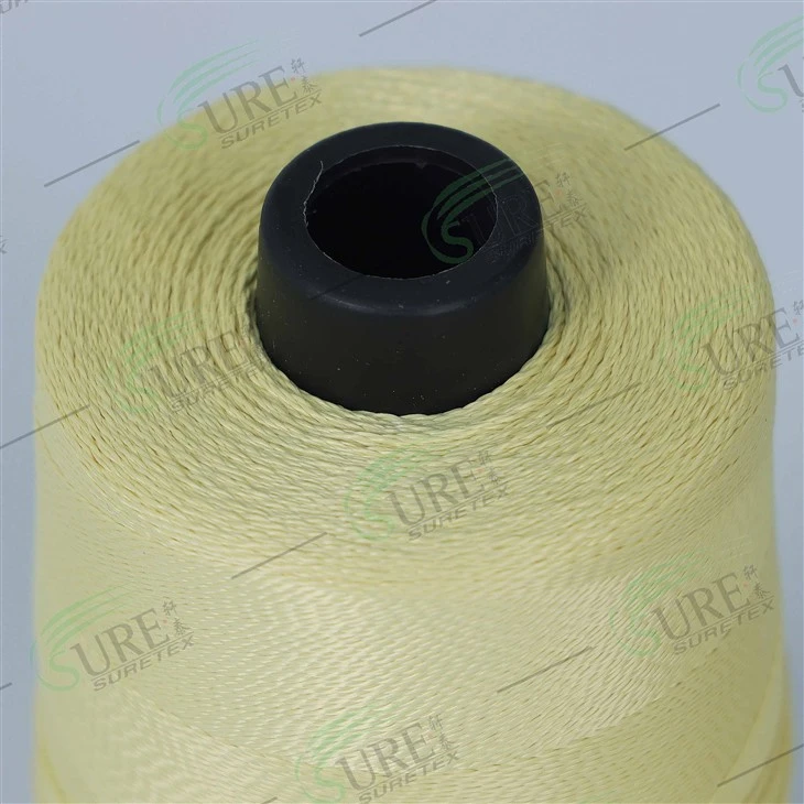 100% Para-Aramid Filament Sewing Thread 1000D/2 factory